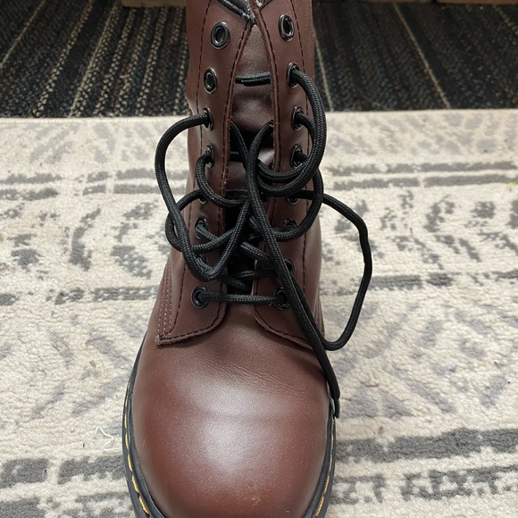 Dr. Martens Purple Combat Boot - Picture 4 of 8